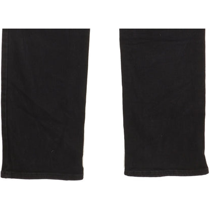 Levi's 724 Women Black Straight Slim Stretch Jeans W28 L33