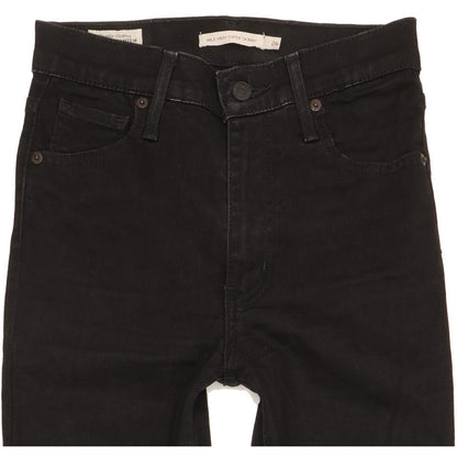 Levi's Mile Women Black Skinny Slim Stretch Jeans W26 L28