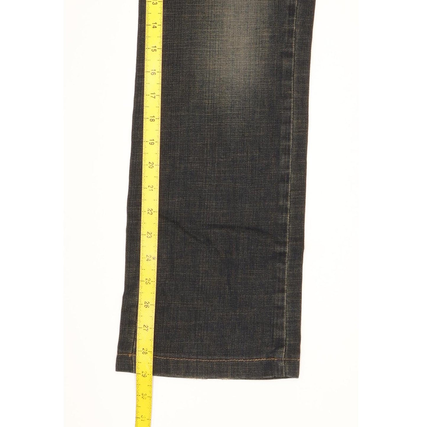 Lee Cade Bias Women Blue Straight Slim Stretch Jeans W30 L29