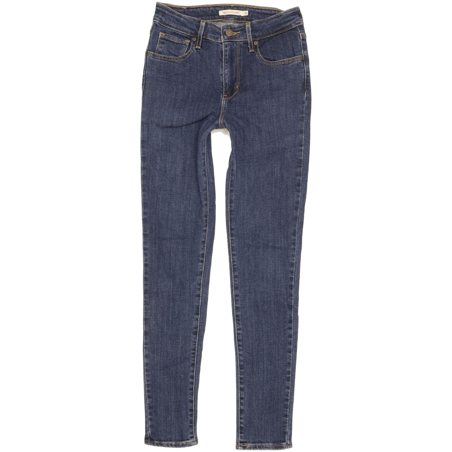 Levi's 721 Women Blue Skinny Slim Stretch Jeans W26 L29