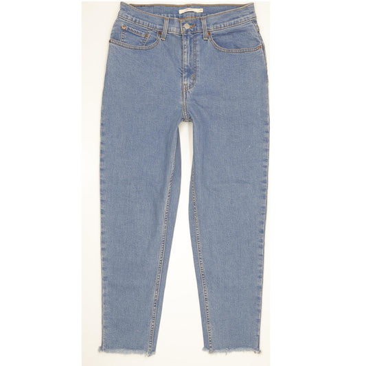 Levi's Blue Skinny Slim Mom Stretch Jeans High Waisted W29 L28