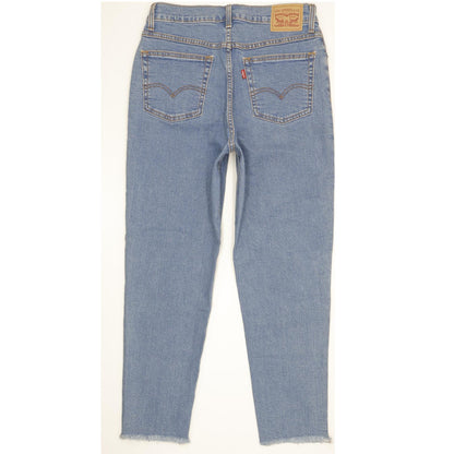 Levi's Blue Skinny Slim Mom Stretch Jeans High Waisted W29 L28