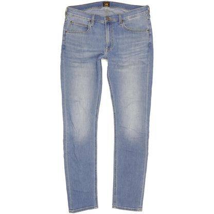 Lee Luke Women Blue Skinny Slim Stretch Jeans W33 L33