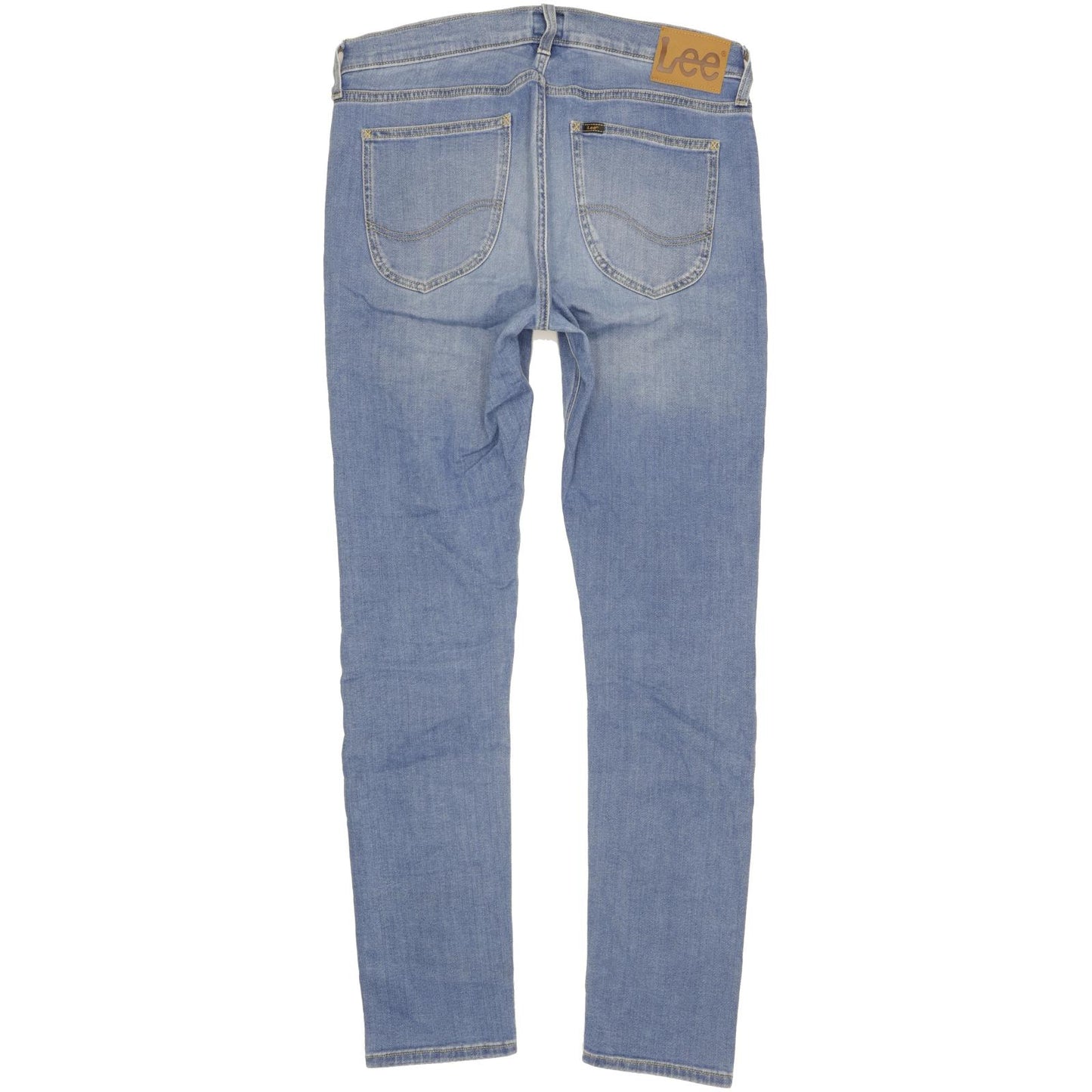 Lee Luke Women Blue Skinny Slim Stretch Jeans W33 L33