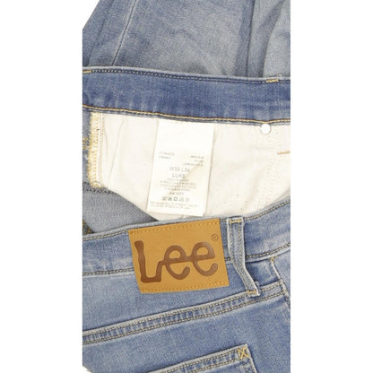 Lee Luke Women Blue Skinny Slim Stretch Jeans W33 L33