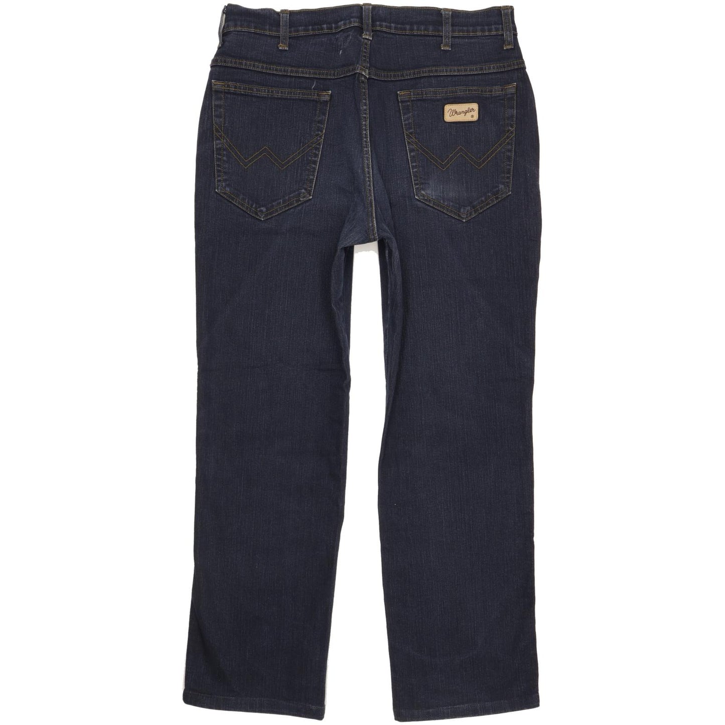 Wrangler Texas Men Blue Straight Regular Stretch Jeans W33 L29