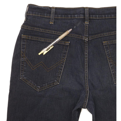 Wrangler Texas Men Blue Straight Regular Stretch Jeans W33 L29