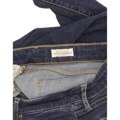 Levi's 721 Blue Skinny Slim Stretch Jeans High Waisted W31 L31