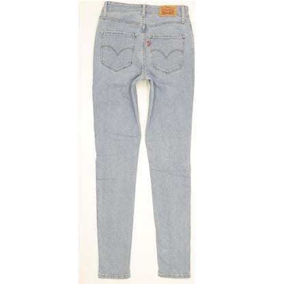 Levi's 721 Women Blue Skinny Slim Stretch Jeans W26 L32