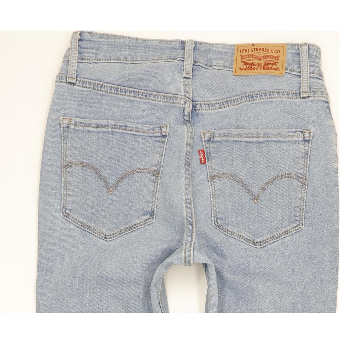 Levi's 721 Women Blue Skinny Slim Stretch Jeans W26 L32