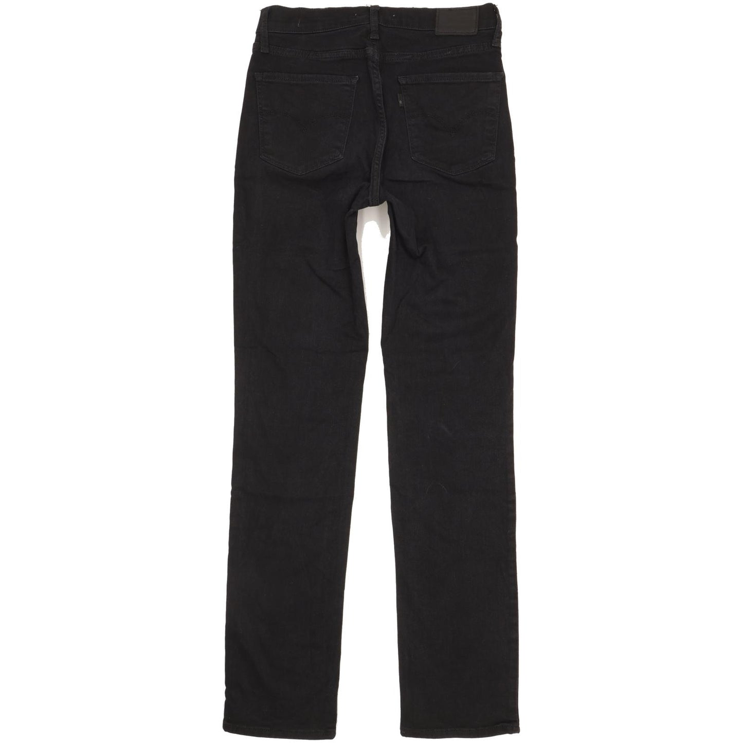 Levi's 724 Women Black Straight Slim Stretch Jeans W27 L32