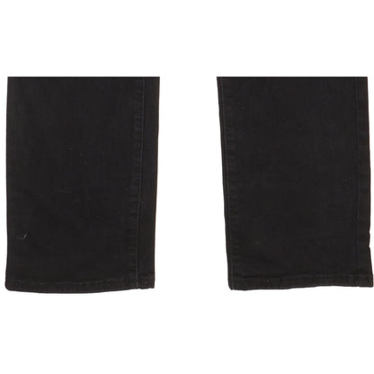 Levi's 724 Women Black Straight Slim Stretch Jeans W27 L32