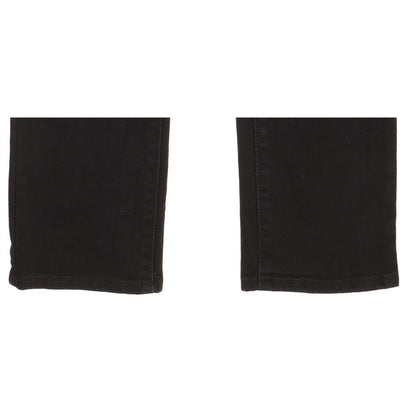 Levi's 712 Women Black Straight Slim Stretch Jeans W26 L29