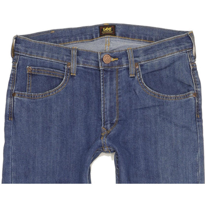 Lee Daren Men Blue Straight Slim Stretch Jeans W31 L32