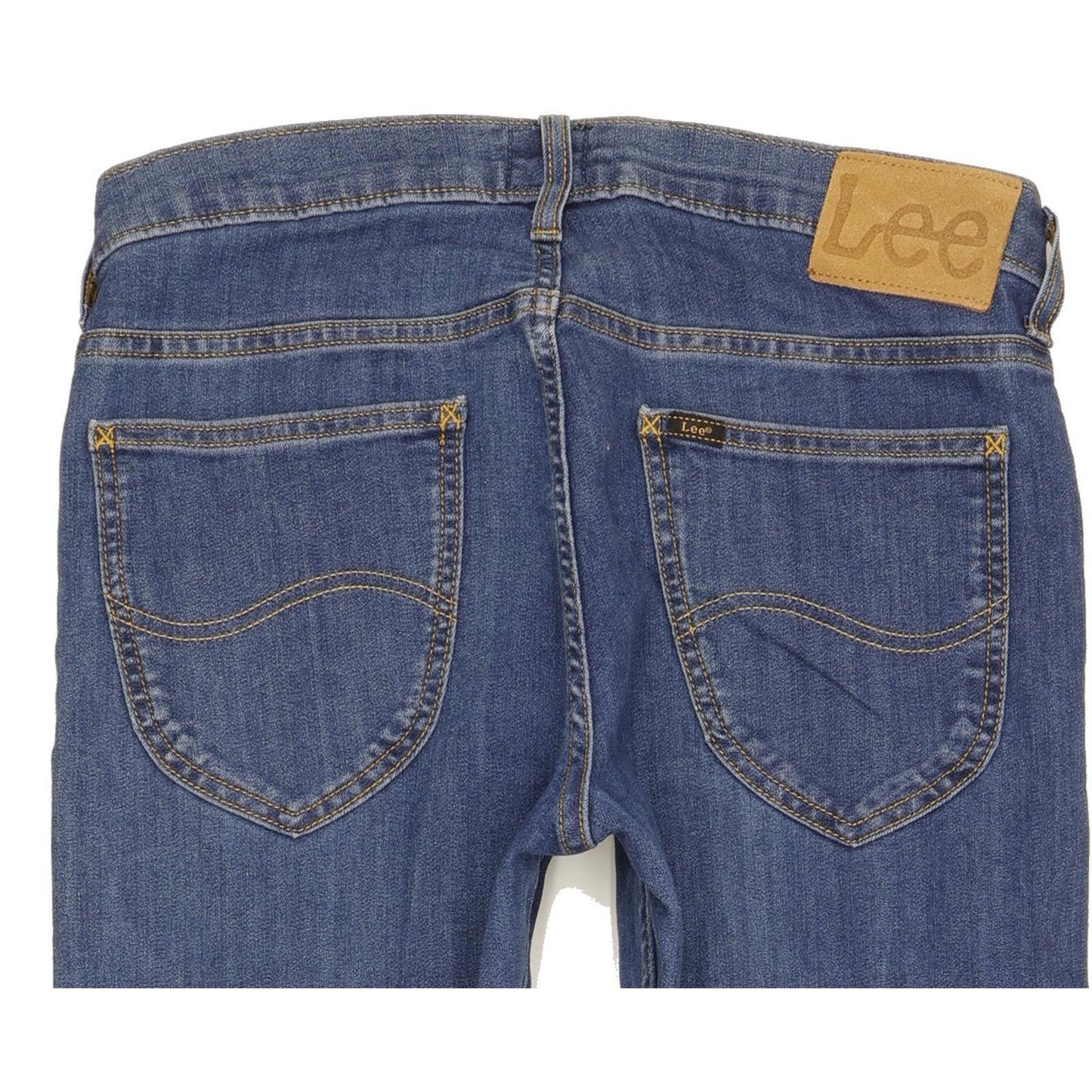 Lee Daren Men Blue Straight Slim Stretch Jeans W31 L32