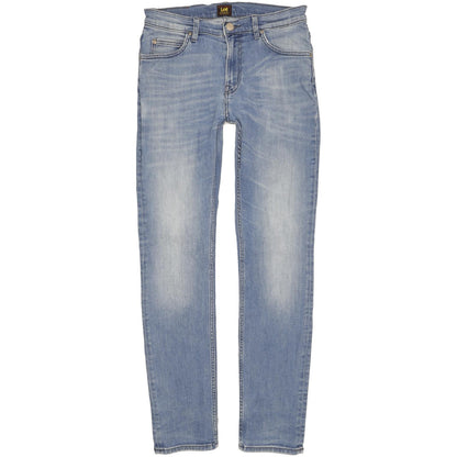 Lee Rider Men Blue Skinny Slim Stretch Jeans W30 L32