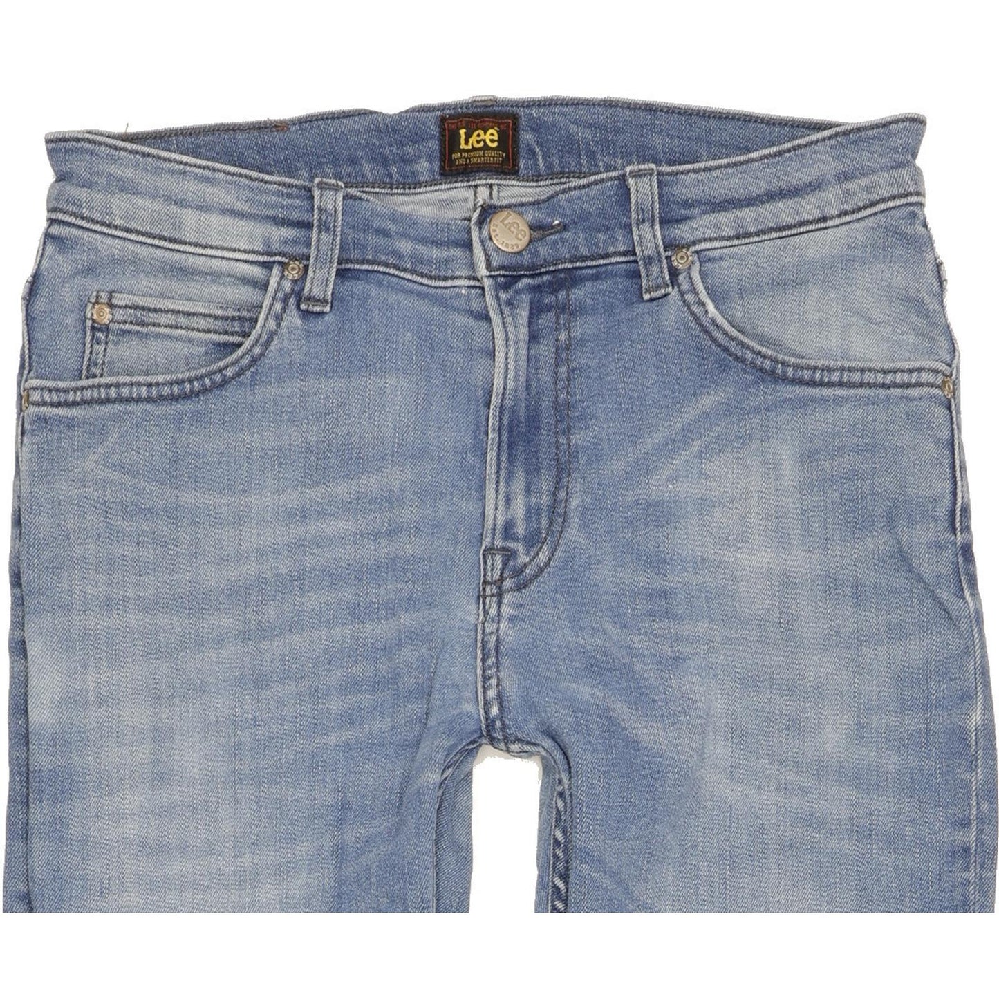 Lee Rider Men Blue Skinny Slim Stretch Jeans W30 L32