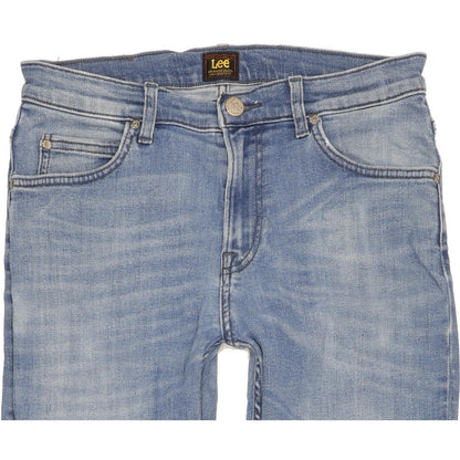 Lee Rider Men Blue Skinny Slim Stretch Jeans W30 L32