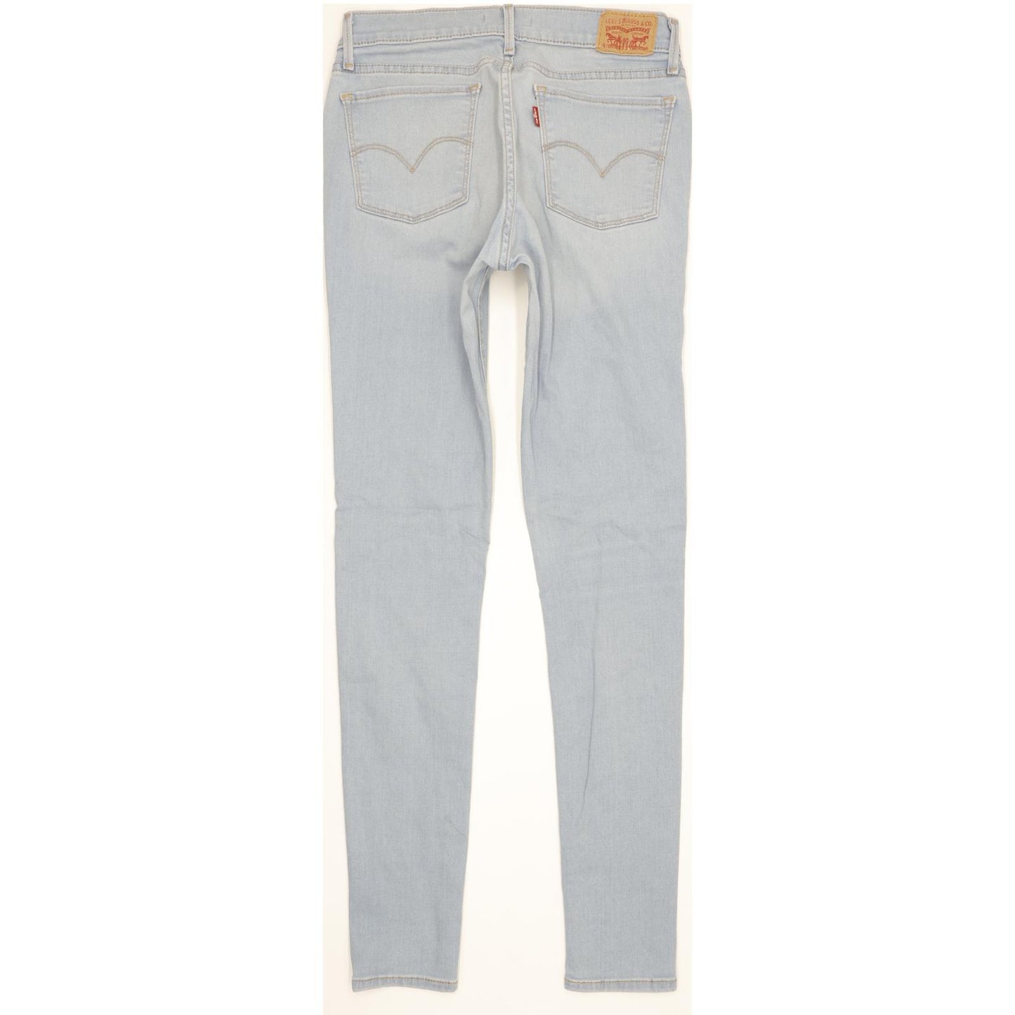 Levi's 710 Super Women Blue Skinny Slim Stretch Jeans W30 L31