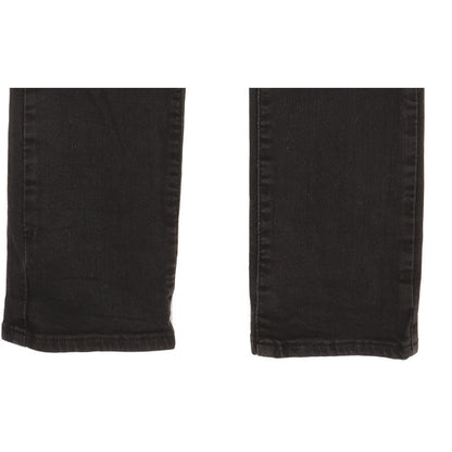Levi's 724 Women Black Straight Slim Stretch Jeans W27 L31