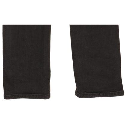 Levi's 724 Women Black Straight Slim Stretch Jeans W27 L31