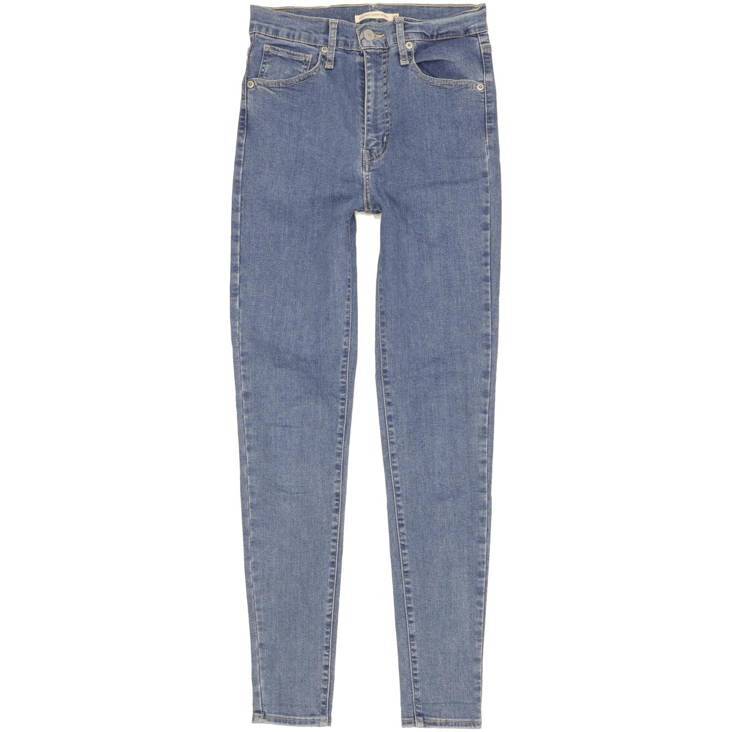 Levi's Mile Blue Skinny Slim Stretch Jeans High Waisted W27 L30