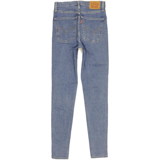 Levi's Mile Blue Skinny Slim Stretch Jeans High Waisted W27 L30