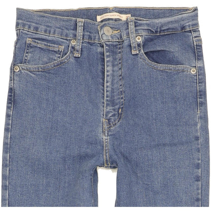 Levi's Mile Blue Skinny Slim Stretch Jeans High Waisted W27 L30