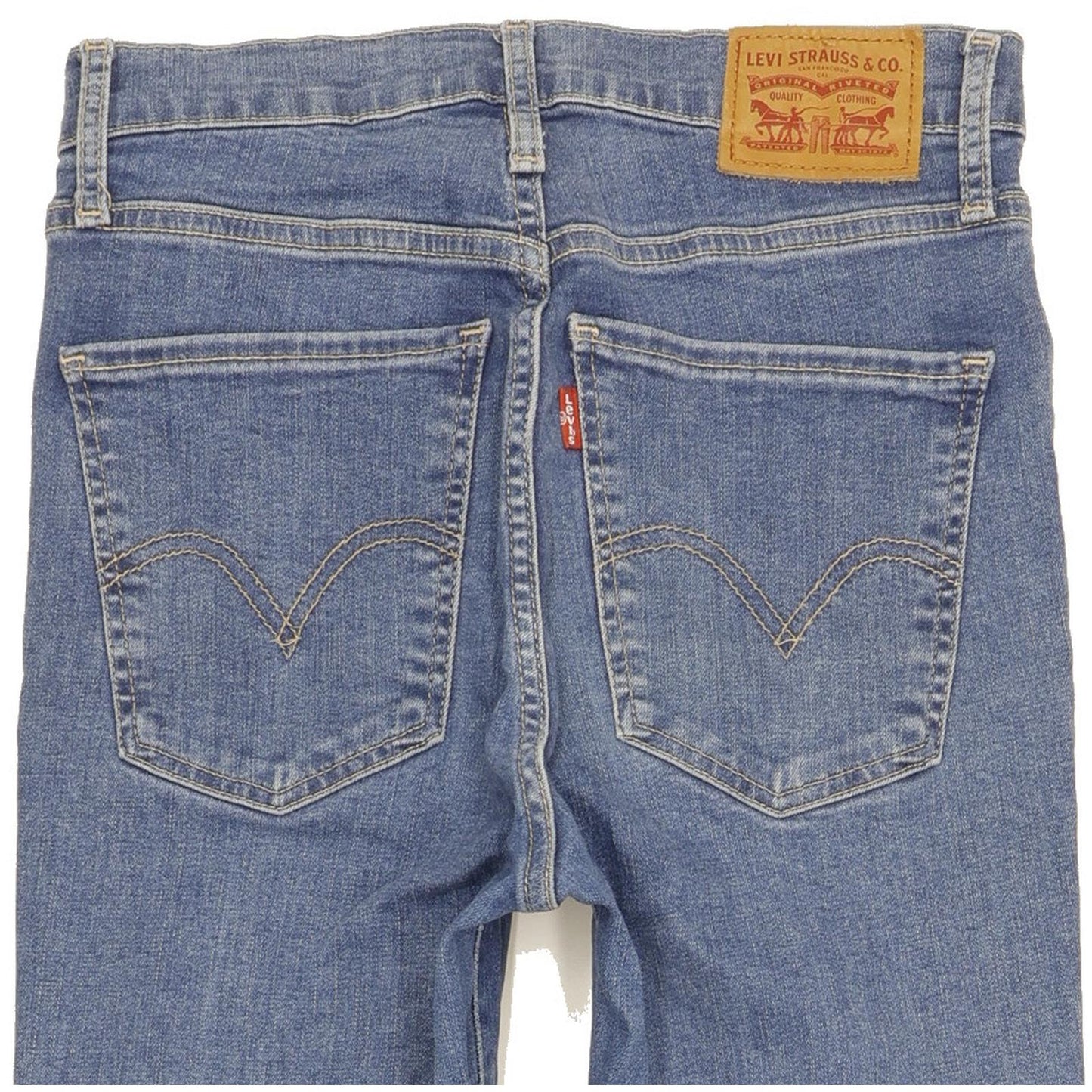 Levi's Mile Blue Skinny Slim Stretch Jeans High Waisted W27 L30