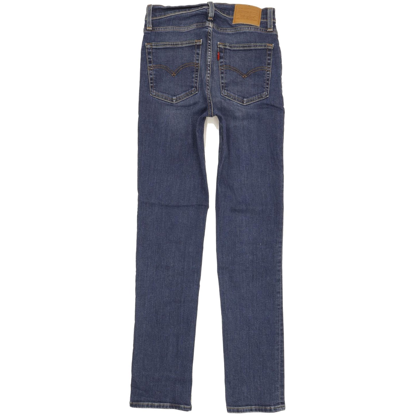 Levi's 724 Women Blue Straight Slim Stretch Jeans W26 L30