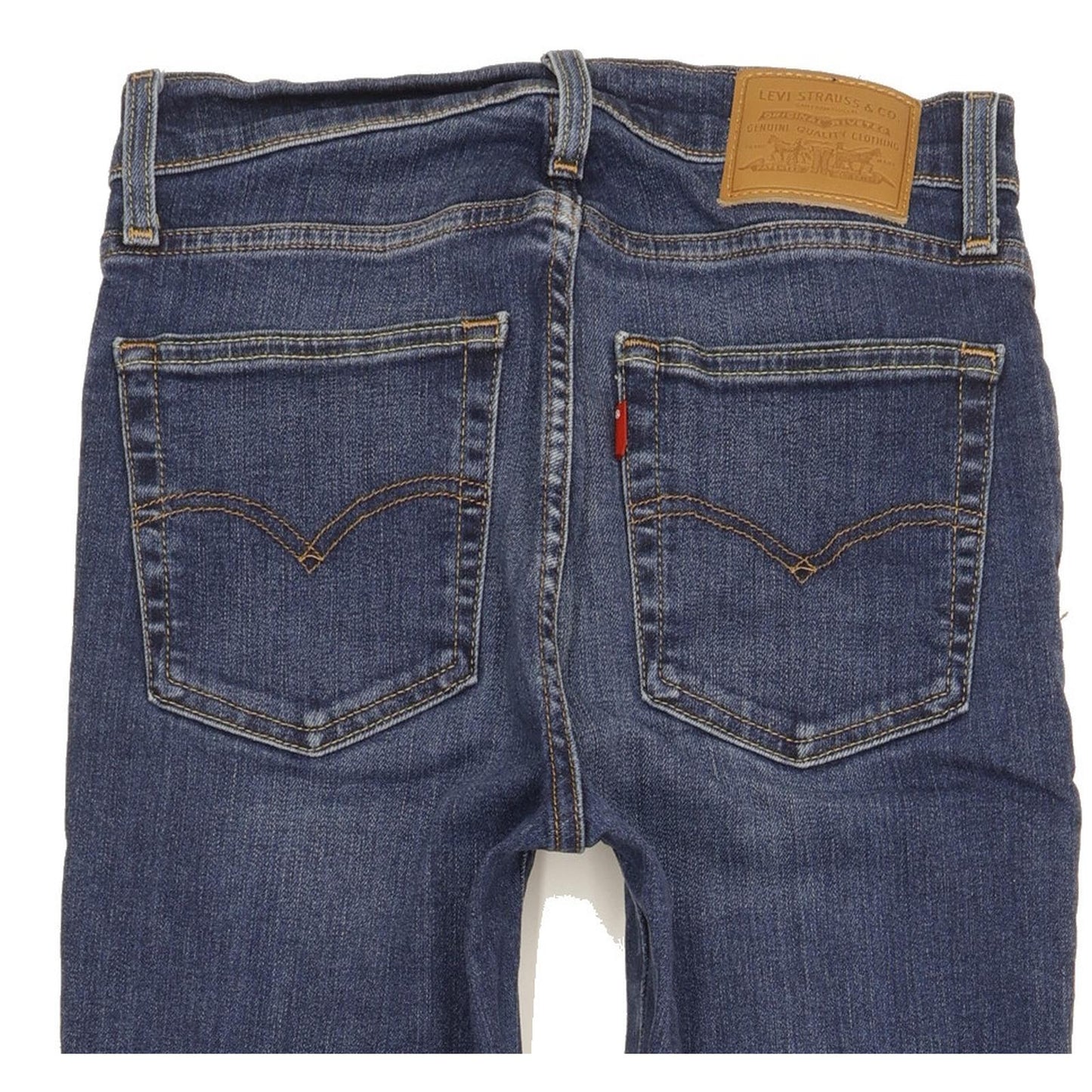 Levi's 724 Women Blue Straight Slim Stretch Jeans W26 L30