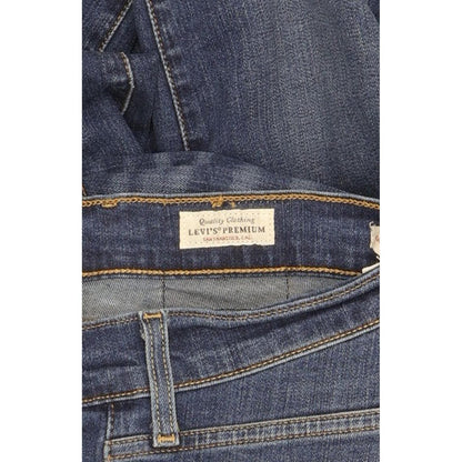 Levi's 724 Women Blue Straight Slim Stretch Jeans W26 L30
