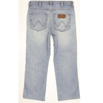 Wrangler Arizona Men Blue Straight Regular Stretch Jeans W32 L25