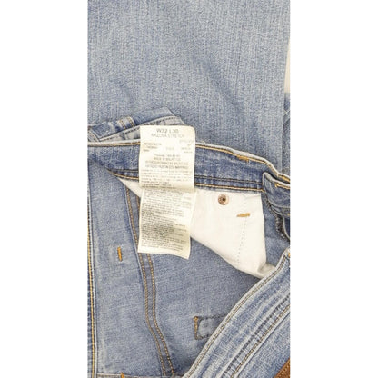 Wrangler Arizona Men Blue Straight Regular Stretch Jeans W32 L25