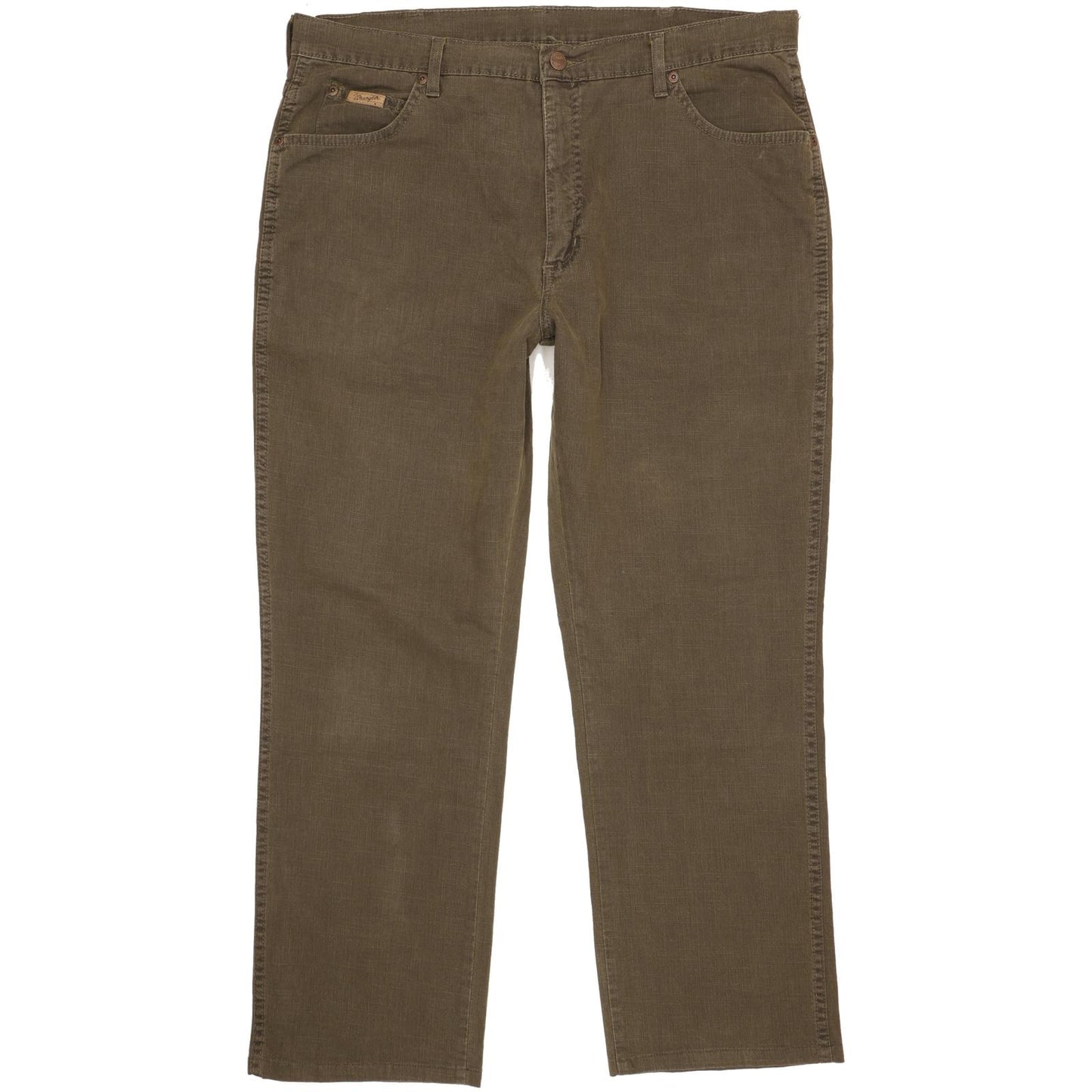 Wrangler Texas Men Green Straight Regular Stretch Jeans W38 L28