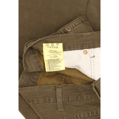 Wrangler Texas Men Green Straight Regular Stretch Jeans W38 L28