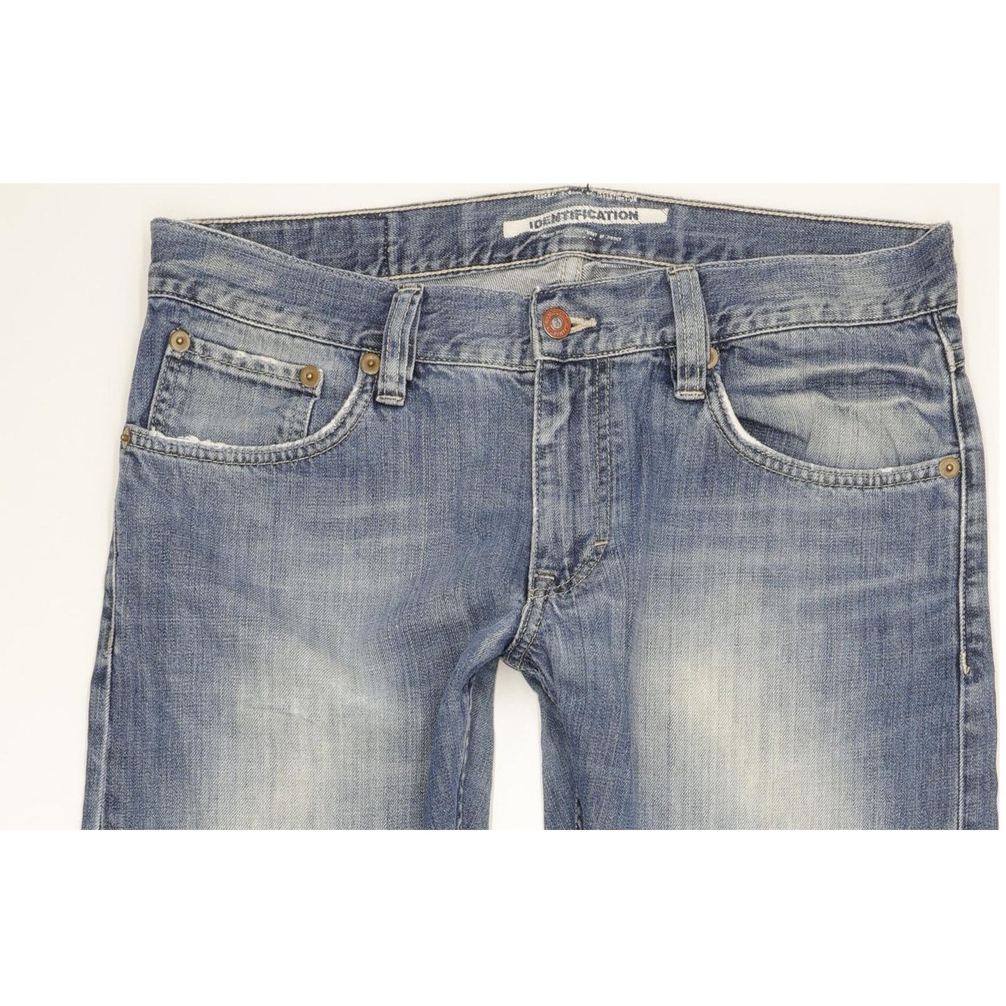 Mustang Men Blue Bootcut Regular Jeans W34 L31