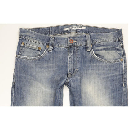 Mustang Men Blue Bootcut Regular Jeans W34 L31
