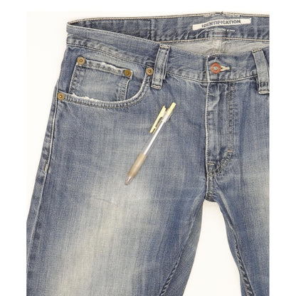 Mustang Men Blue Bootcut Regular Jeans W34 L31