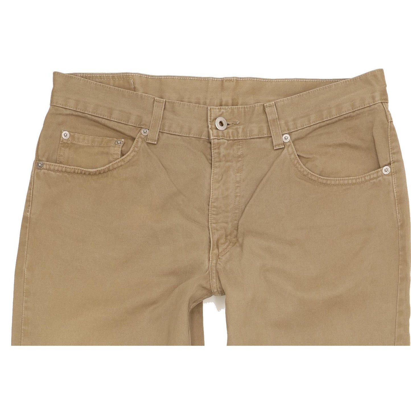 Mustang Men Beige Straight Regular Jeans W35 L30
