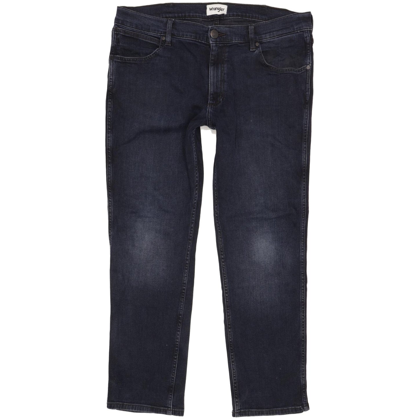 Wrangler Greensboro Men Blue Straight Regular Stretch Jeans W36 L29