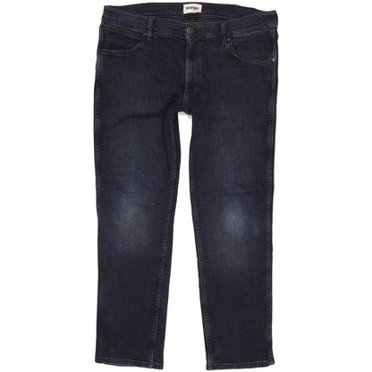 Wrangler Greensboro Men Blue Straight Regular Stretch Jeans W36 L29