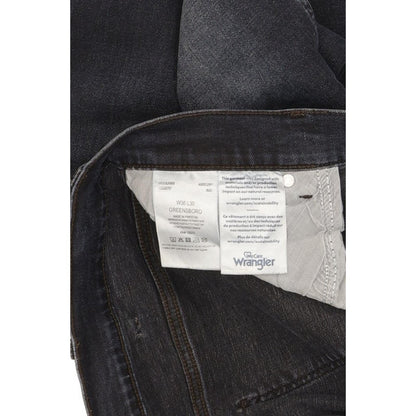 Wrangler Greensboro Men Blue Straight Regular Stretch Jeans W36 L29