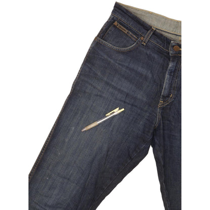 Wrangler Texas Men Blue Straight Regular Stretch Jeans W34 L32