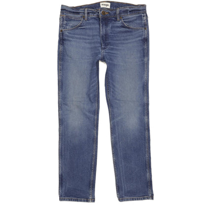 Wrangler Greensboro Men Blue Straight Regular Jeans W33 L29
