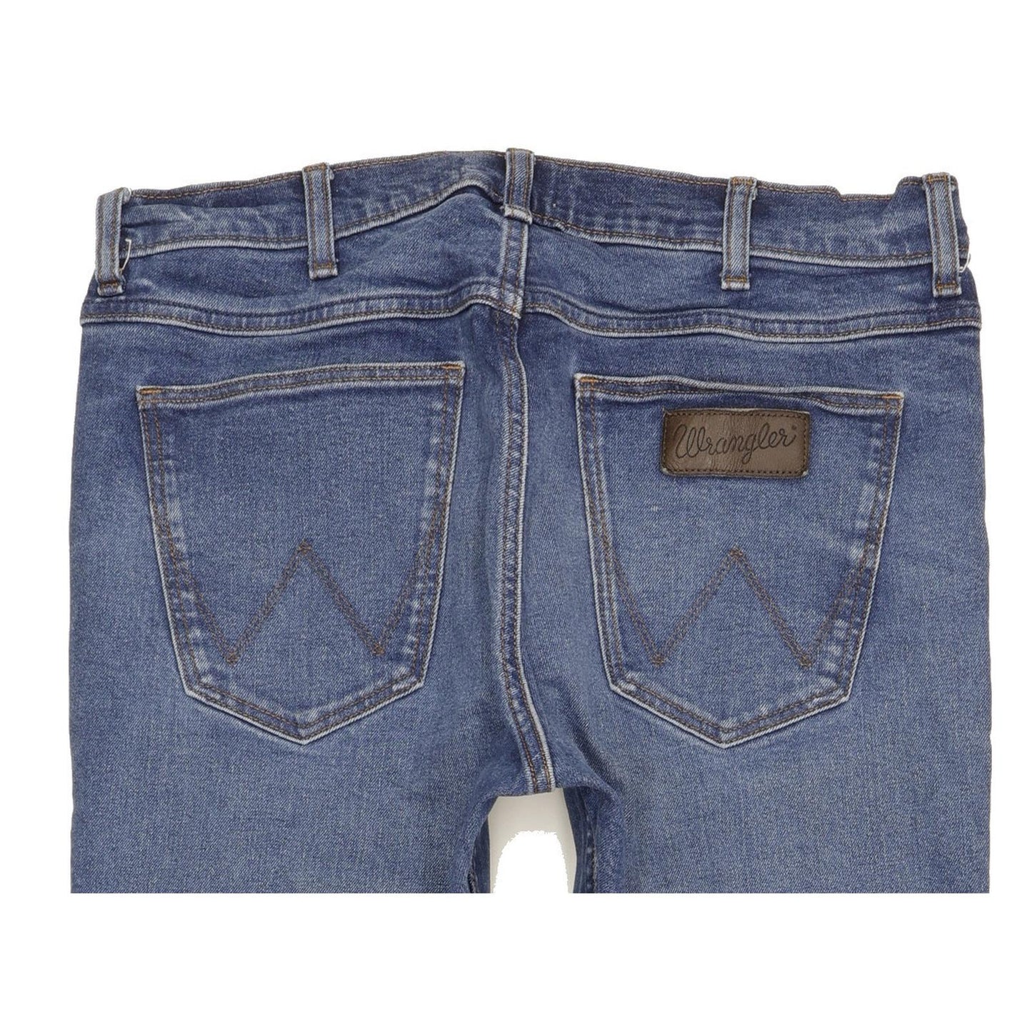 Wrangler Greensboro Men Blue Straight Regular Jeans W33 L29