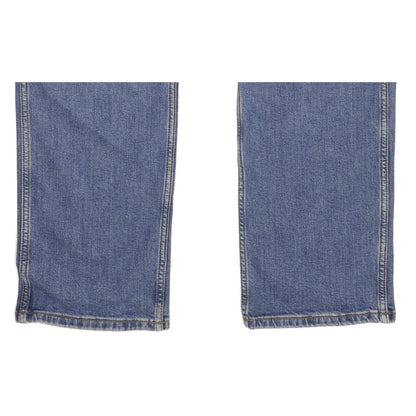 Wrangler Greensboro Men Blue Straight Regular Stretch Jeans W38 L33
