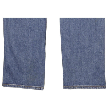 Wrangler Greensboro Men Blue Straight Regular Stretch Jeans W38 L33
