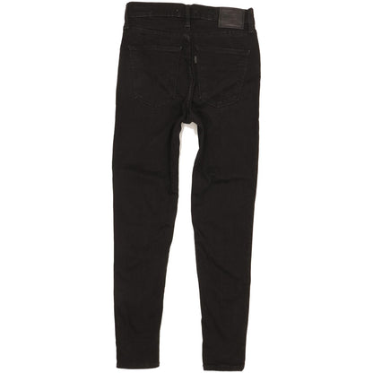 Levi's Mile Black Skinny Slim Stretch Jeans High Waisted W28 L28