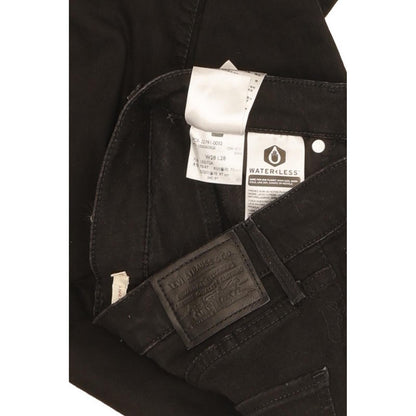 Levi's Mile Black Skinny Slim Stretch Jeans High Waisted W28 L28